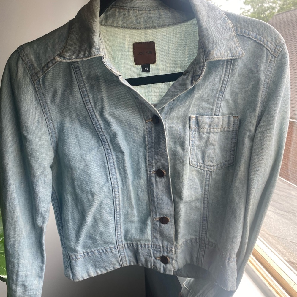 Joe’s Jeans Cropped Denim Jacket